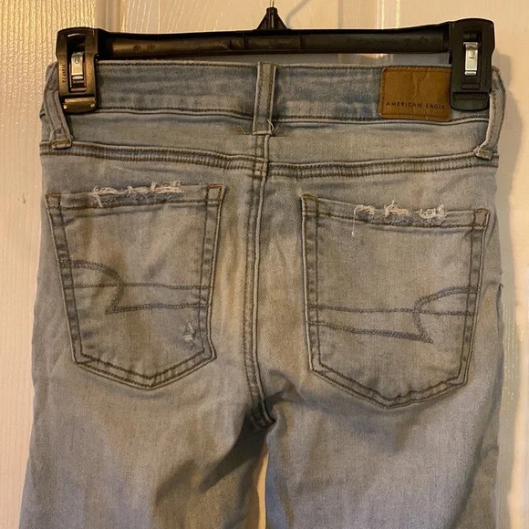 American Eagle next level stretch skinny jeans size 0. J117 - Picture 6 of 8